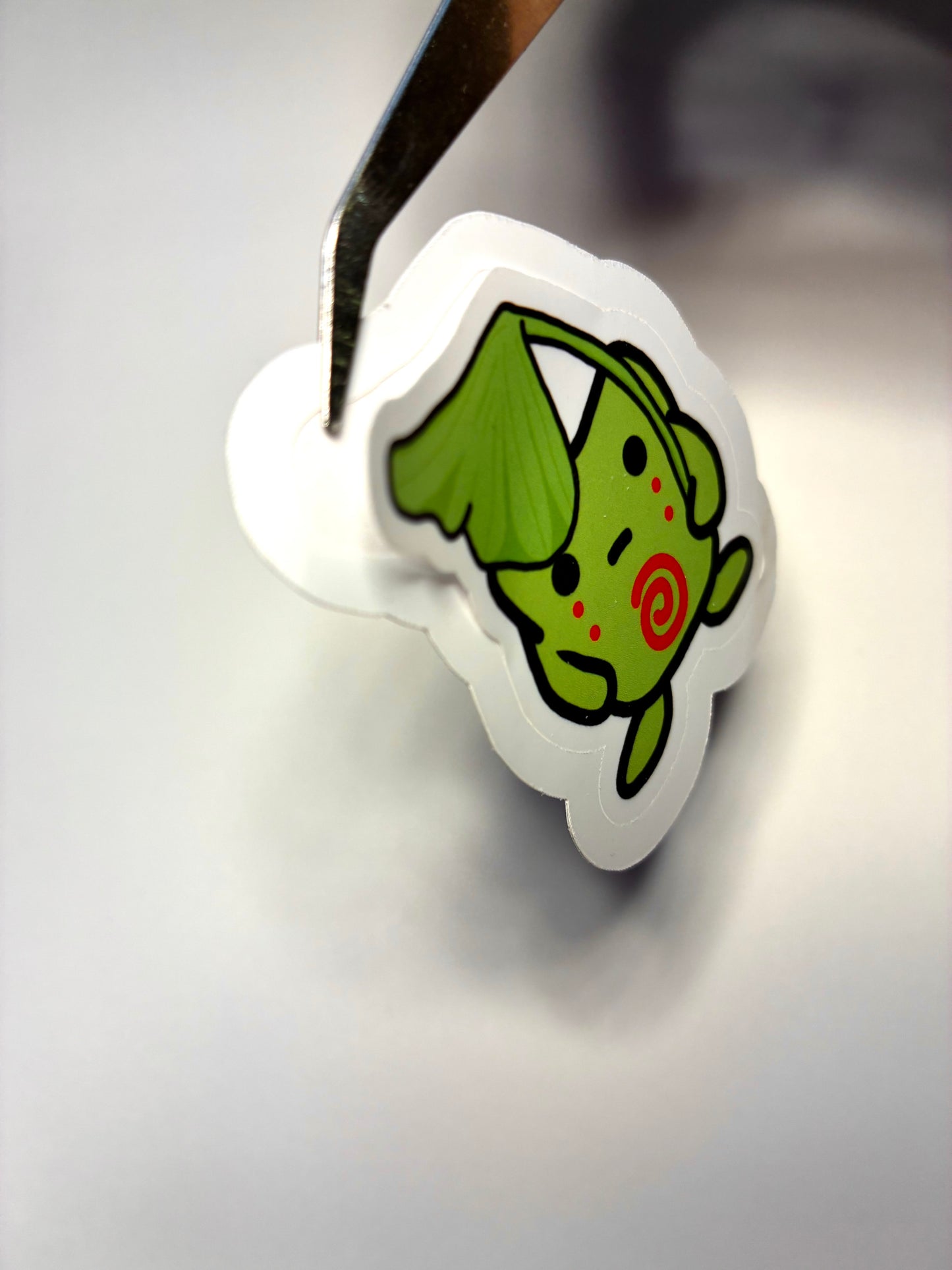 Green Frog Sticker
