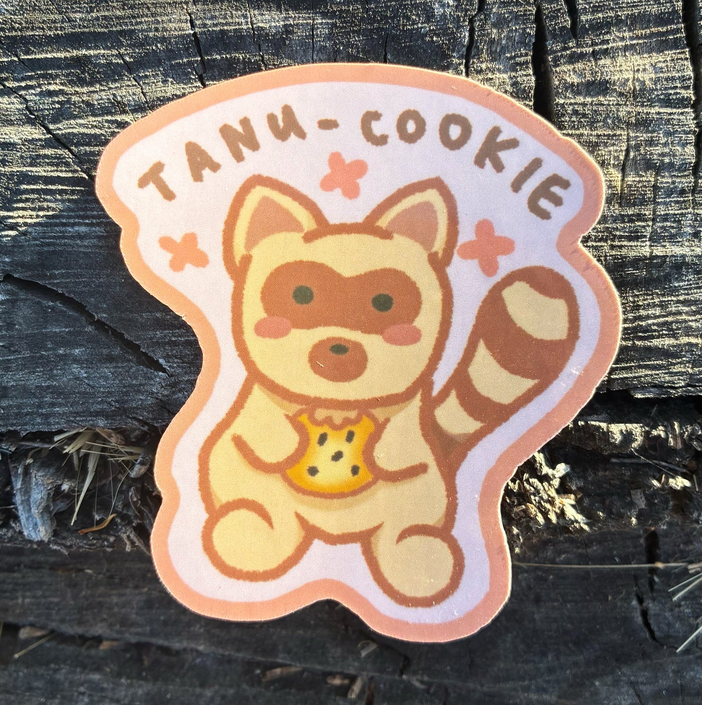 tanuki cookie sticker
