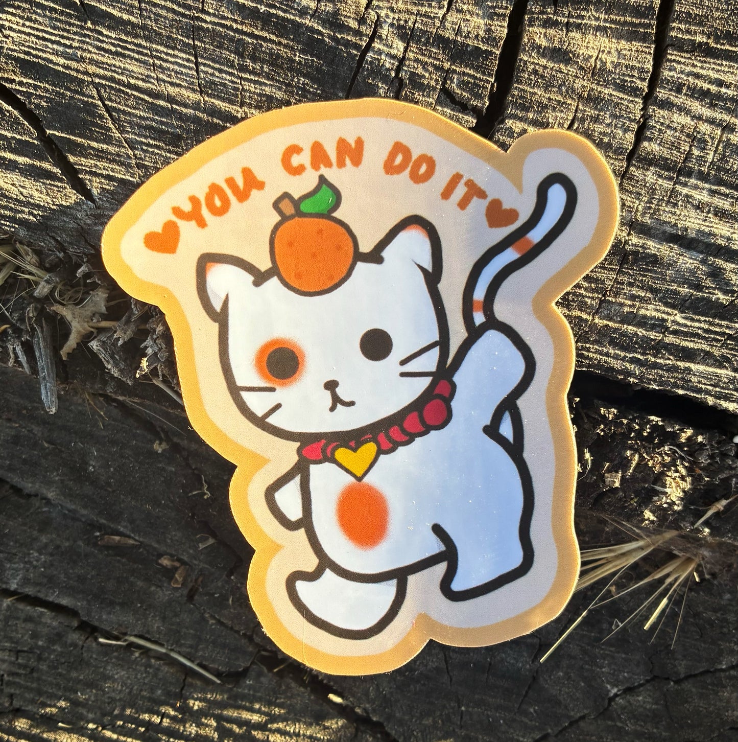 you can do it maneki neko sticker
