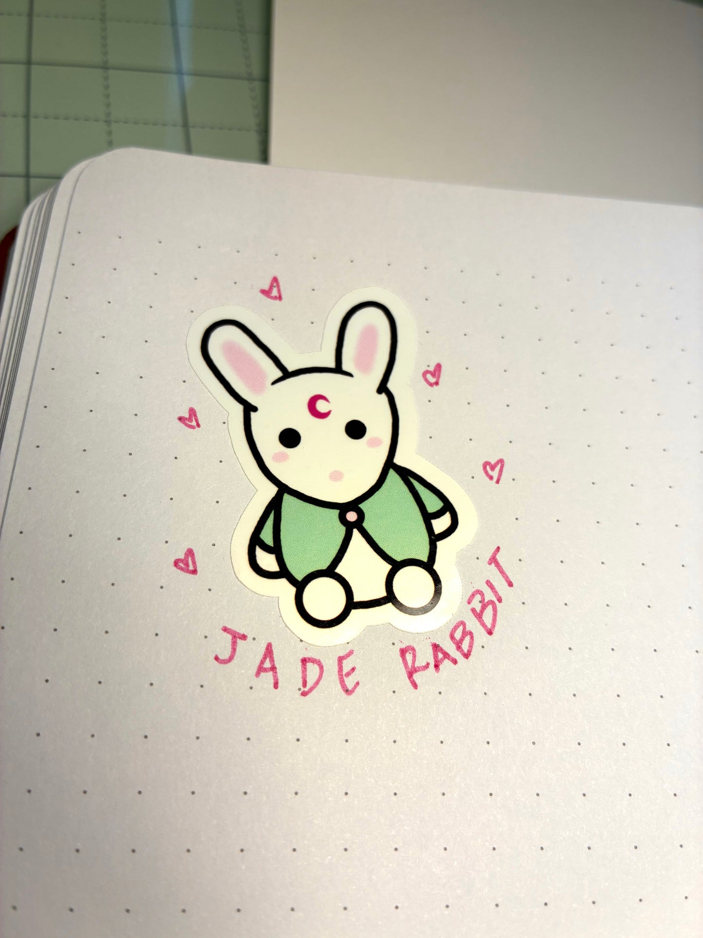 Jade Rabbit Sticker