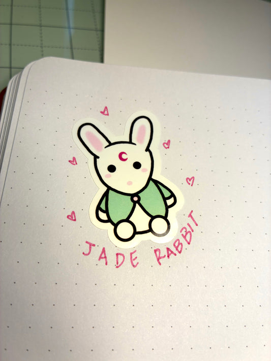 Jade Rabbit Sticker